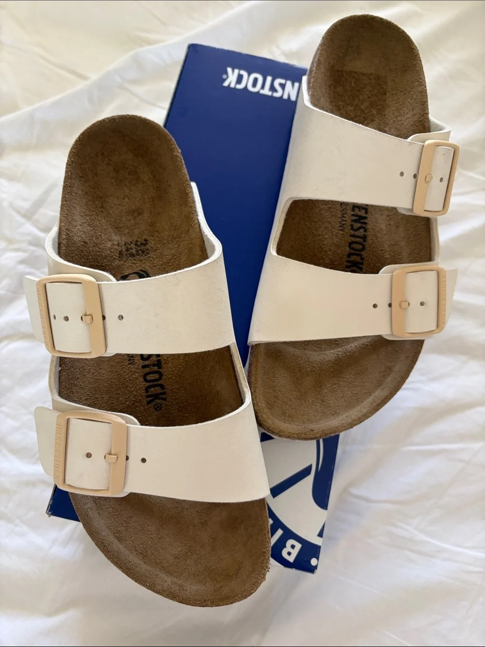 Birkenstock  Arizona Pale Pink Dual-Buckle Sandal